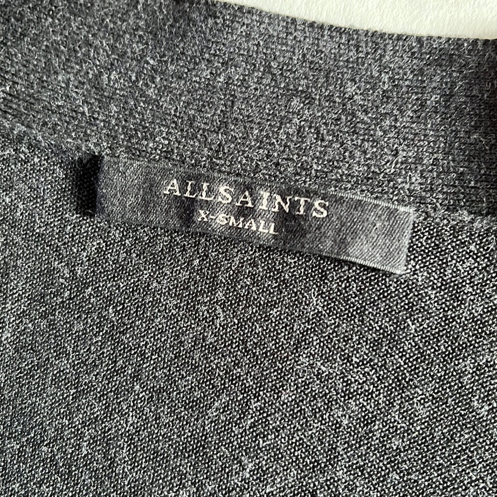 All Saints Cold Shoulder Reya Cardigan - Picture 7 of 10
